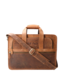 stoere leren laptoptas / messenger tas hunter leer 15"