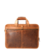 stoere leren laptoptas / messenger tas hunter leer 15"