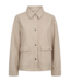 zachte bomber jacket met knopen "Anna"