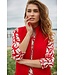 dames blouson bloemen rood Sunday