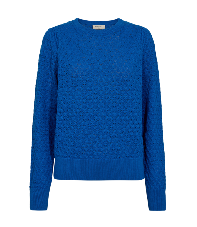 dames pullover pointelle "Dodo" FreeQuent