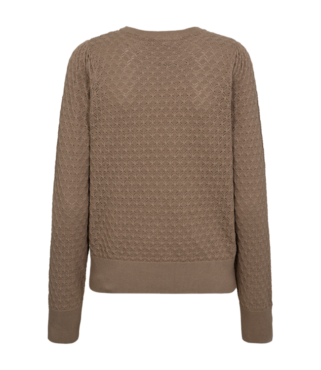 dames pullover pointelle "Dodo" FreeQuent