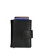 leren portemonnee met drukknop en kaarthouder Leather Design