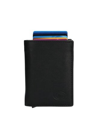 Leather Design leren portemonnee met kaarthouder Leather Design