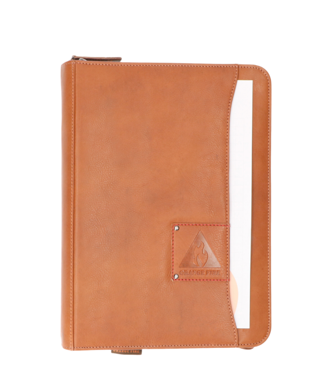 leren schrijfmap "The Notes" A4