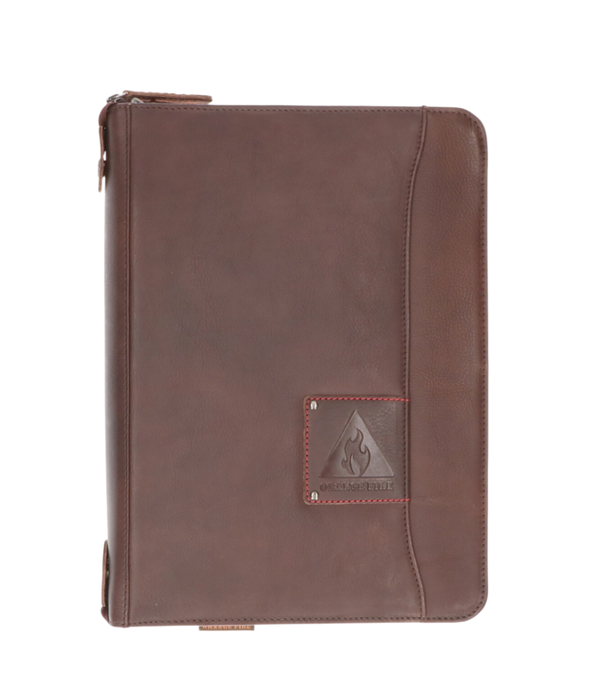 leren schrijfmap "The Notes" A4