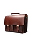 luxe werktas / laptoptas tuigleer 3 vaks