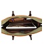 laptoptas (carrier) Urban groen canvas hunter Leather Design