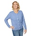 dames vest met knopen lichtblauw