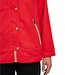 chique dames zomerjas met capuchon rood