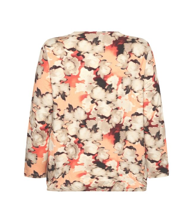 dames blouson shirt "puzzle" orange