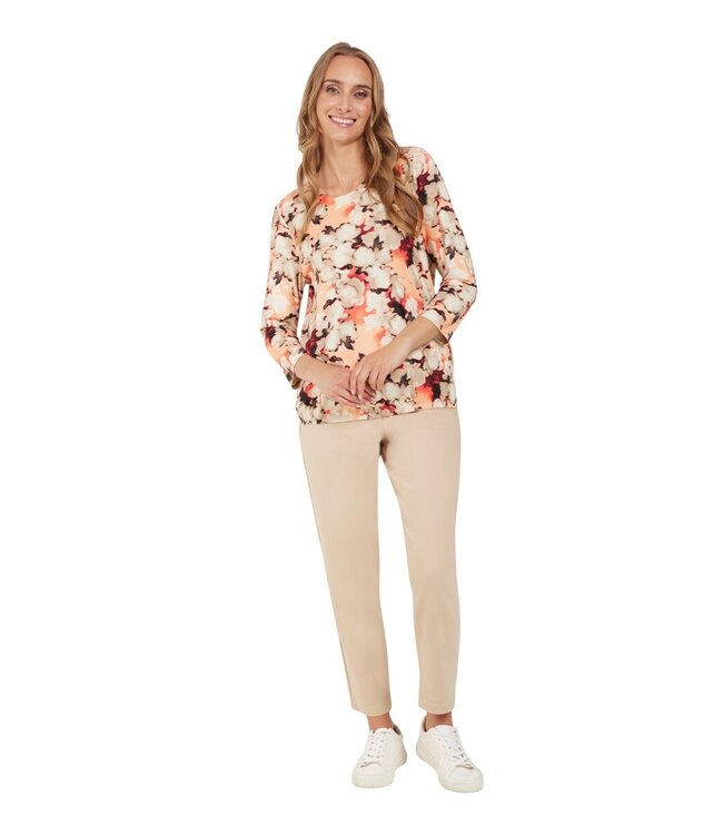 dames blouson shirt "puzzle" orange Signature