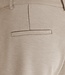 stretch broek met rechte pijp taupe