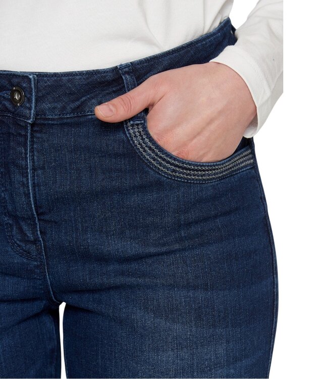 spijkerbroek Madeleine indigo (recht model)