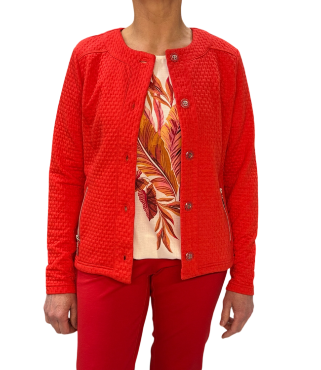 dames blouson shirt met opdruk "Mango" Sensia