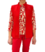 dames blouson bloemen rood Sunday
