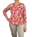 dames blouson bloemen rood Sunday