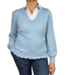 dames blouse met knopen offwhite"Oriana" FreeQuent