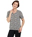 blouson cirkel patroon zwart- wit Brandtex