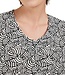 blouson cirkel patroon zwart- wit Brandtex