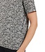 blouson cirkel patroon zwart- wit Brandtex