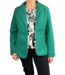 chique bouclé jasje dames groen