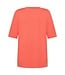 chique dames t-shirt met pareltjes meloen