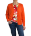 dames vest met kartel randje koraal Sunday
