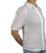 dames blouse met knopen en structuur "Trina" offwhite