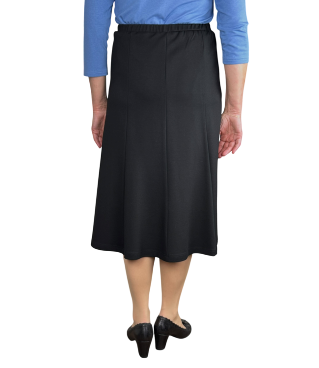 rok godet model (gerend) elastische tailleband