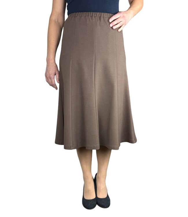 rok godet model (gerend) elastische tailleband