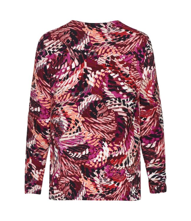 dames blouson shirt feather fuchsia L/M Brandtex