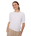 dames pullover kote mouw nopjes "Dottie" wit