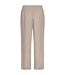 linnen broek dames "Lava" beige - ENKELLENGTE