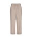 linnen broek dames "Lava" sand - ENKELLENGTE
