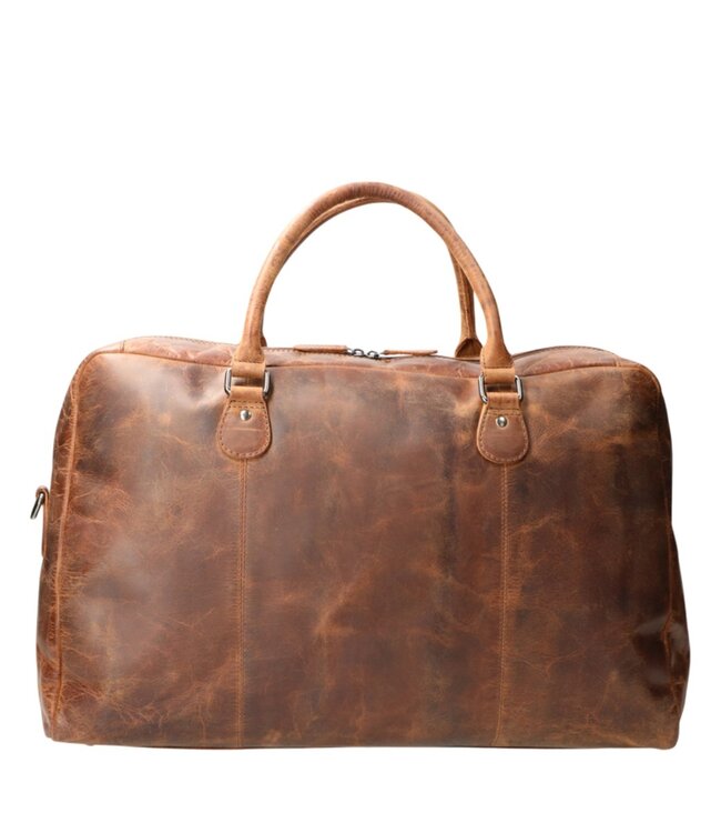 leren weekendtas / reistas hunter