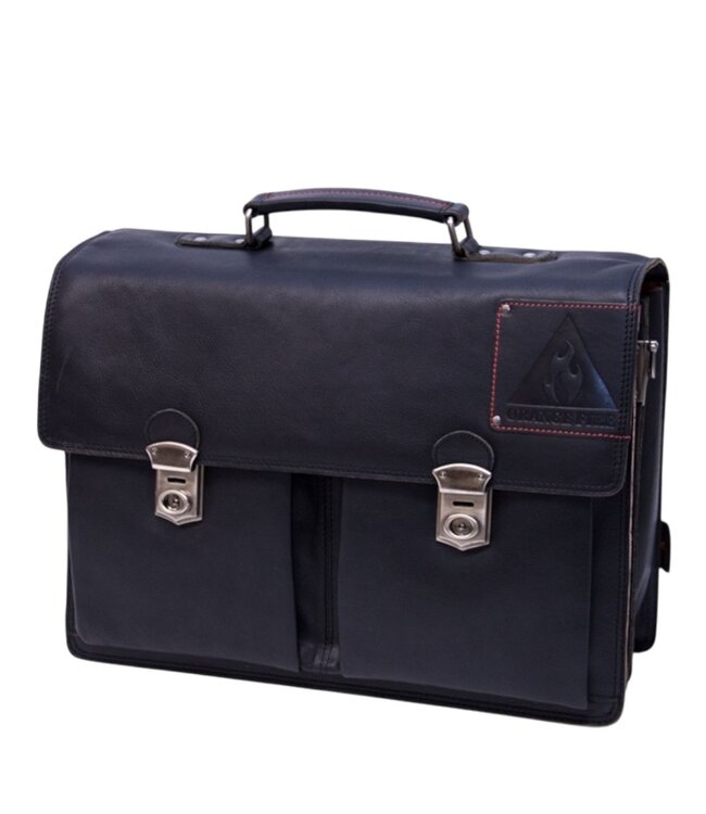 stoere laptoptas / werktas met overslag 3vak 17inch