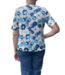 blouson blauwe bloemetjes