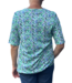 dames t-shirt bolletjes print groen