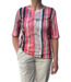 dames t- shirt katoen met print koraal