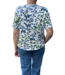 blouson kleine bloemetjes groen