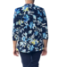 twinset (vest met topje) bloemen all- over marine