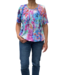 blouson bloemenveld roze