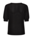 dames t- shirt "mesh" Blondy zwart