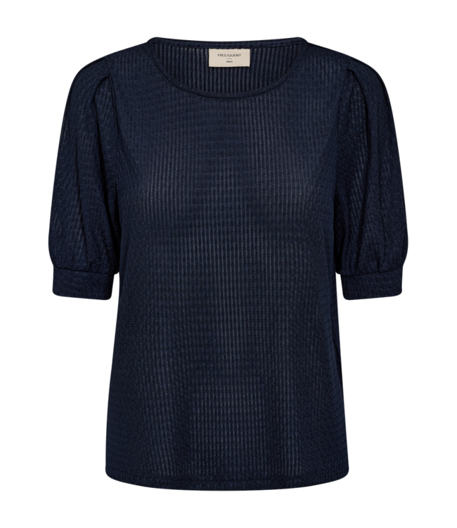 dames t- shirt "mesh" Blondy marine