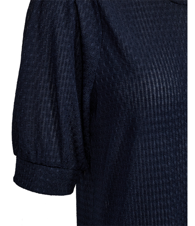 dames t- shirt "mesh" Blondy marine