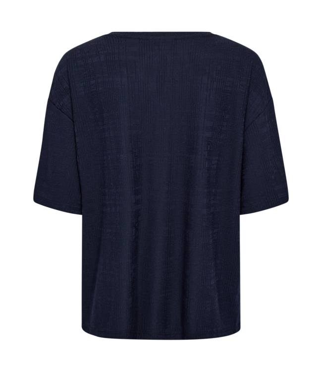 dames t- shirt met zakje Lyla marine