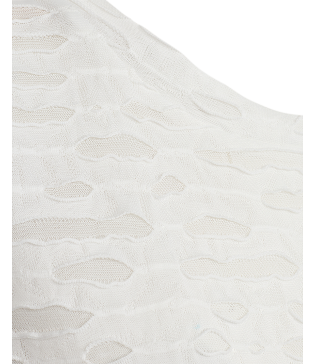 dames t- shirt mesh offwhite Ria