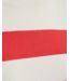 dames pullover korte mouw met streep rood- wit Pixie
