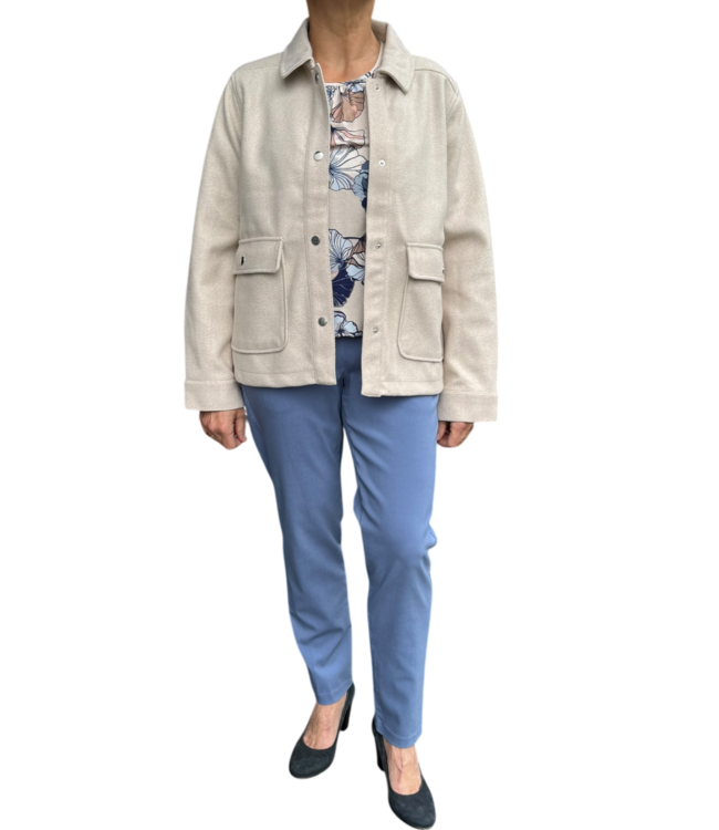 stretch broek dames punta (elastische tailleband)